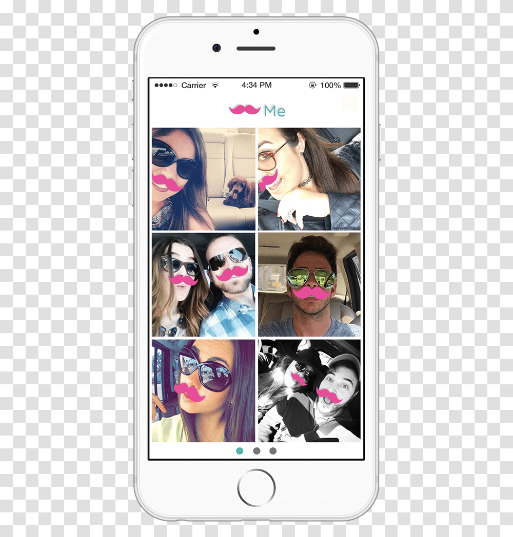 Lyft Mustache, Sunglasses, Accessories, Face, Person Transparent Png