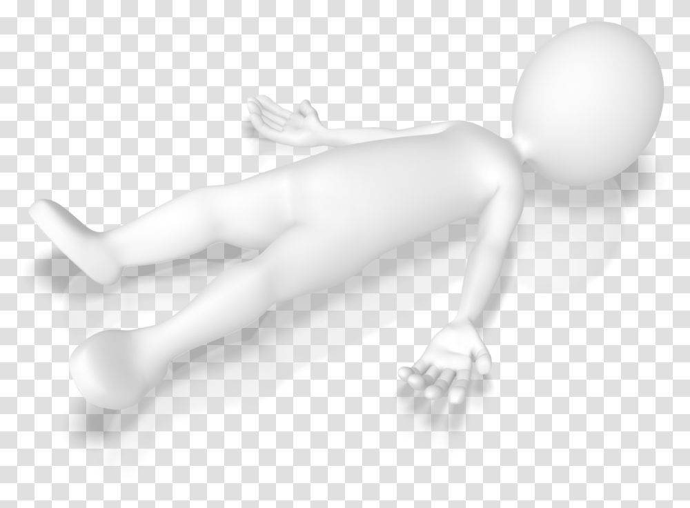 Lying Down Stick Figure Download, Person, Human, Hand, Hook Transparent Png
