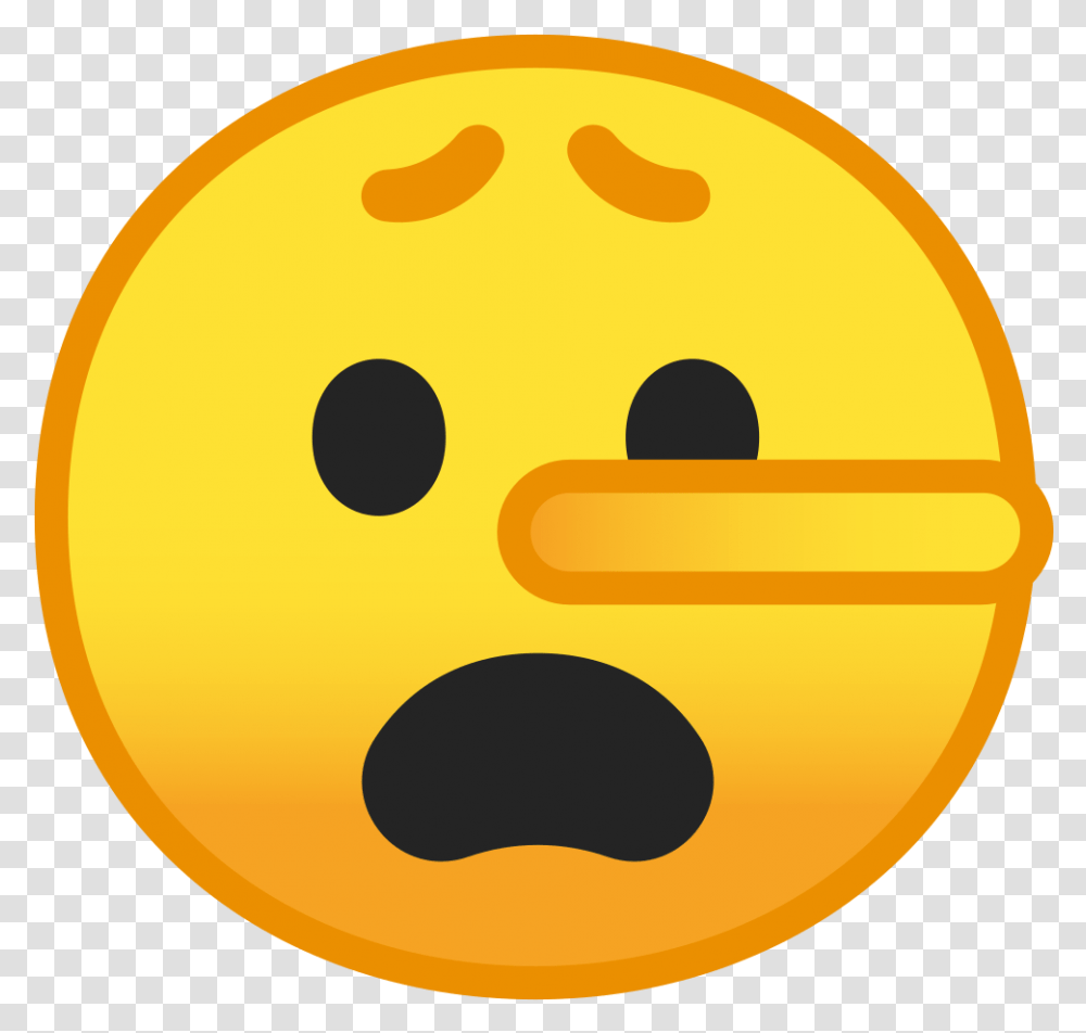 Lying Face Icon, Pac Man, Halloween, Sphere Transparent Png