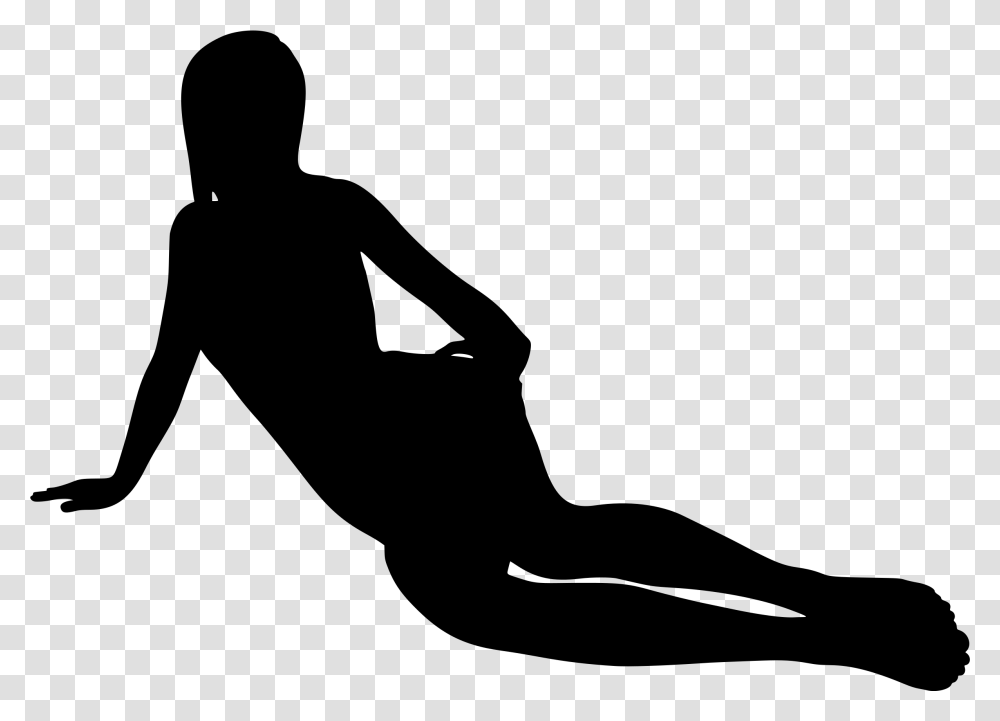 Lying Person Silhouette, Gray, World Of Warcraft Transparent Png