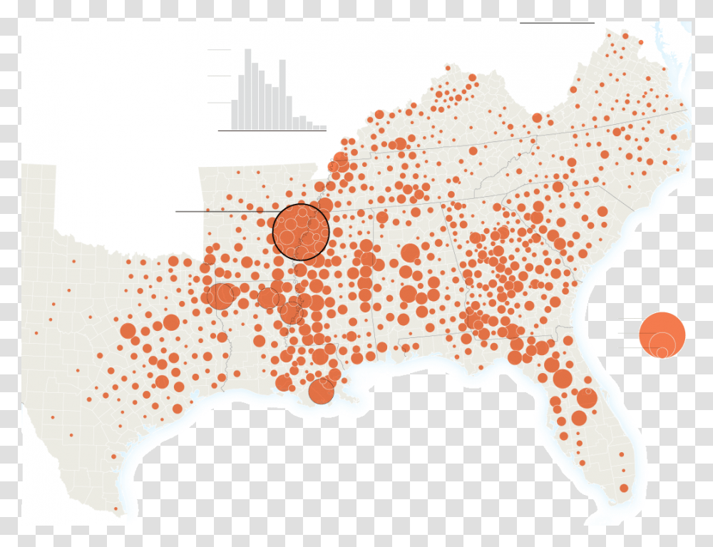 Lynching Artboard Map Of Lynchings In America, Plot, Diagram, Pattern Transparent Png