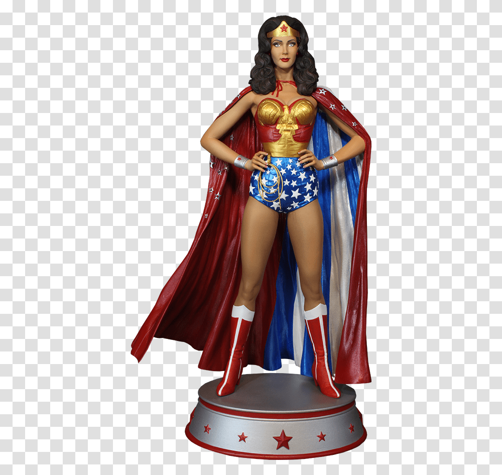 Lynda Carter Wonder Woman Maquette, Figurine, Doll, Toy Transparent Png