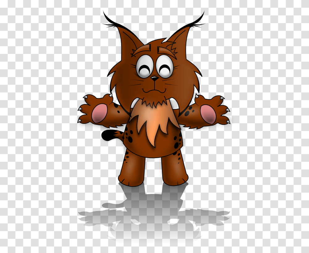 Lynx Cute Cartoon Clipart Clip Art, Toy, Mammal, Animal, Wildlife Transparent Png