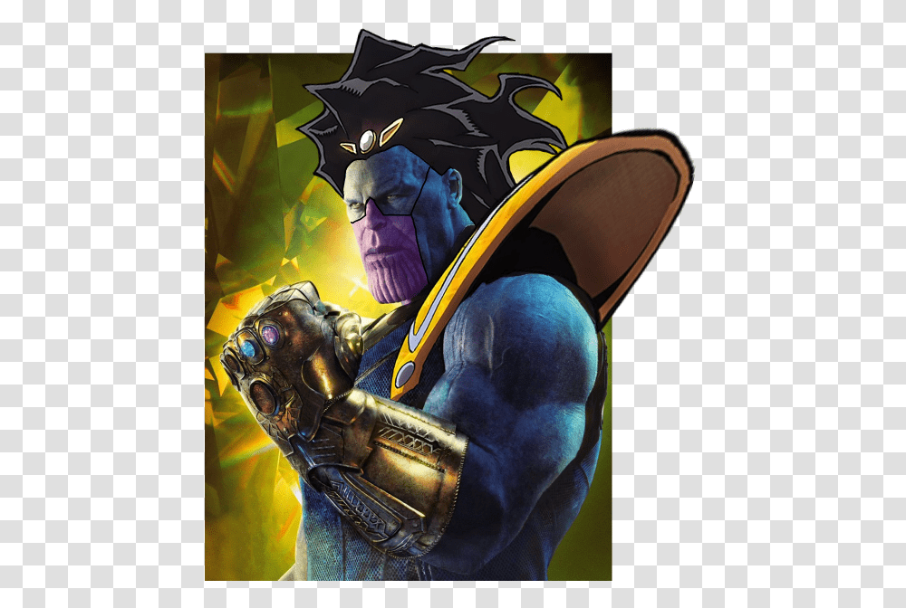 Lynxgender Showed Me Star Platinum From Jjba And Thanos Mcu, Person, Human, Apparel Transparent Png
