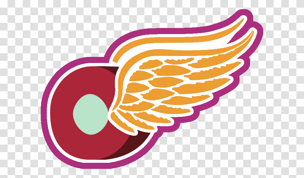 Lyraheartstrngs Detroit Red Wings Hockey Logo Logo Detroit Red Wings, Fungus, Trademark, Food Transparent Png