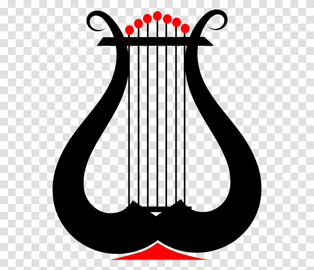 Lyre, Music, Gray, Outdoors Transparent Png