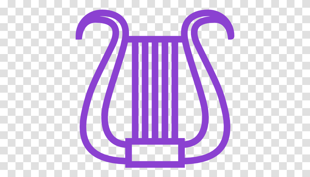 Lyre Musical Instrument Free Icon Of Lira Instrumento En, Harp, Leisure Activities, Gate Transparent Png