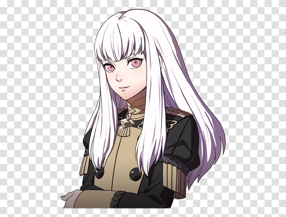 Lysithea In Pictured Conversation Fire Emblem Three Houses Girl, Manga, Comics, Book, Person Transparent Png