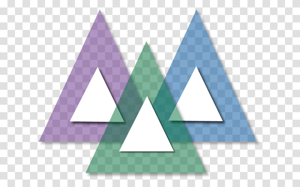 M 3 Logos With Triangles Transparent Png