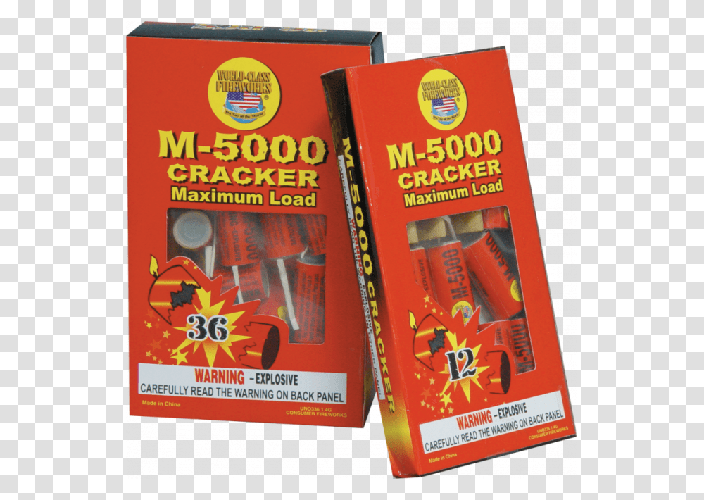 M 5000 Firecracker, Book, Poster, Advertisement, Flyer Transparent Png
