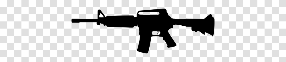 M A Gun Silhouette, Gray, World Of Warcraft Transparent Png