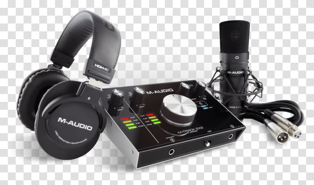 M Audio 2x2 Vocal Studio Pro, Electronics, Headphones, Headset, Camera Transparent Png