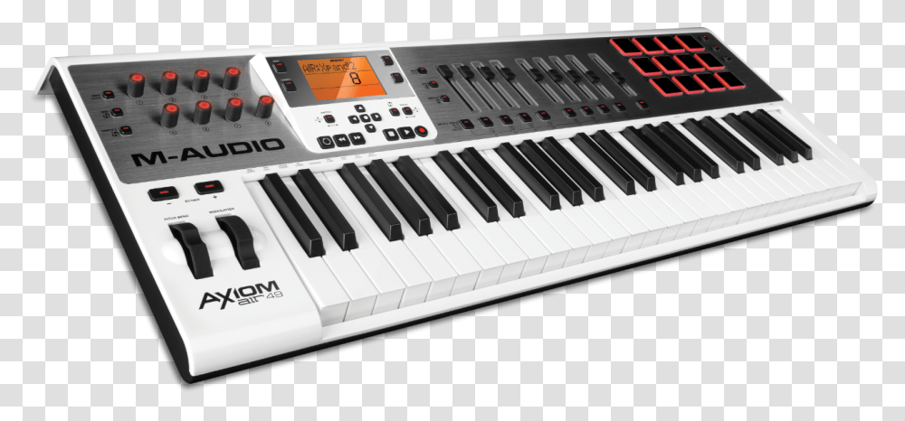 M Audio Axiomair49 Main Midi Controller Keyboard M Audio, Piano, Leisure Activities, Musical Instrument, Electronics Transparent Png