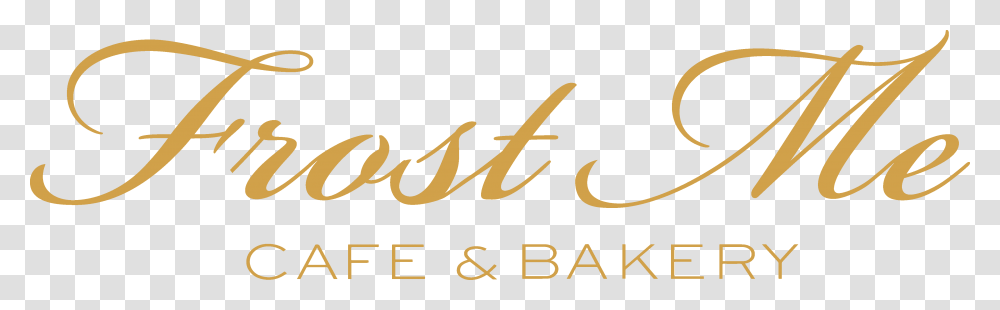 M Frost Me Cafe Amp Bakery, Calligraphy, Handwriting, Alphabet Transparent Png