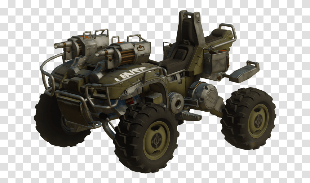 M Gungoose Halo 5 Oni Mongoose, Wheel, Machine, Buggy, Vehicle Transparent Png