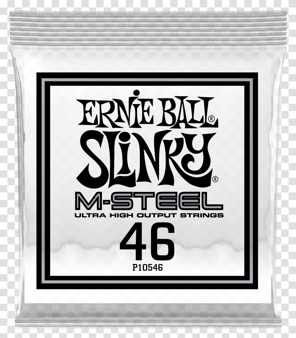 M Steel Wound Electric Guitar Strings 6 Pack Thumb Ernie Ball, Poster, Advertisement, Alphabet Transparent Png