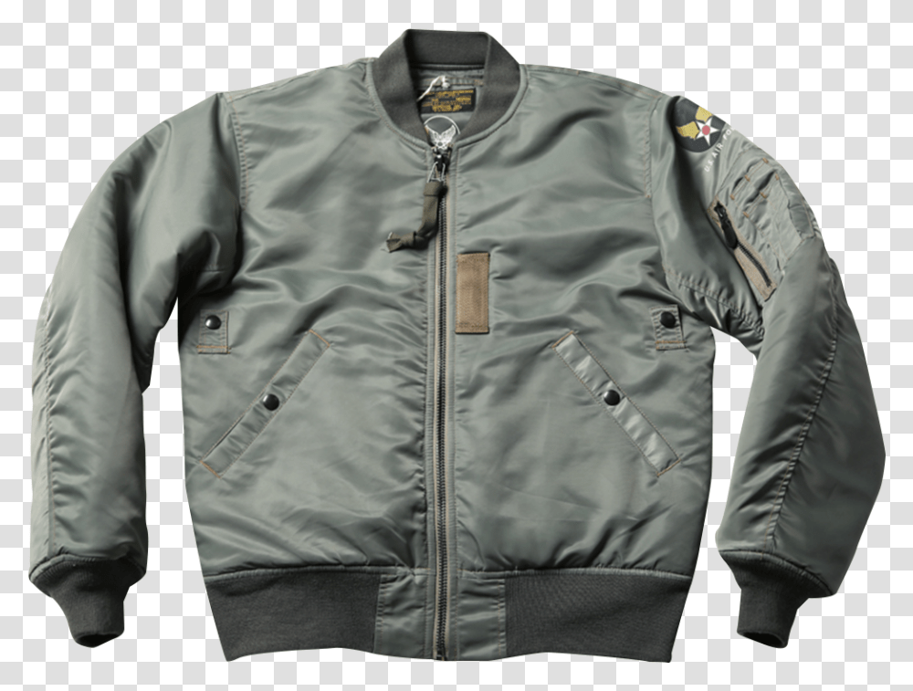 Ma 1 Bomber Jacket, Apparel, Coat, Leather Jacket Transparent Png