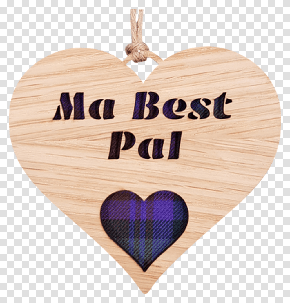Ma Best Pal Heart Hanging Plaque Best Pal, Plectrum Transparent Png