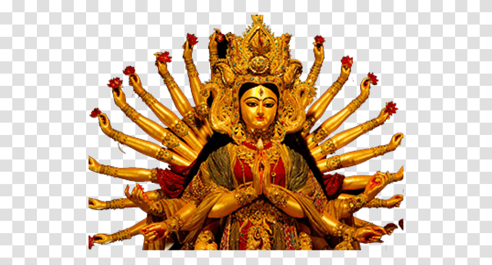 Maa Durga, Person, Human, Crowd, Carnival Transparent Png