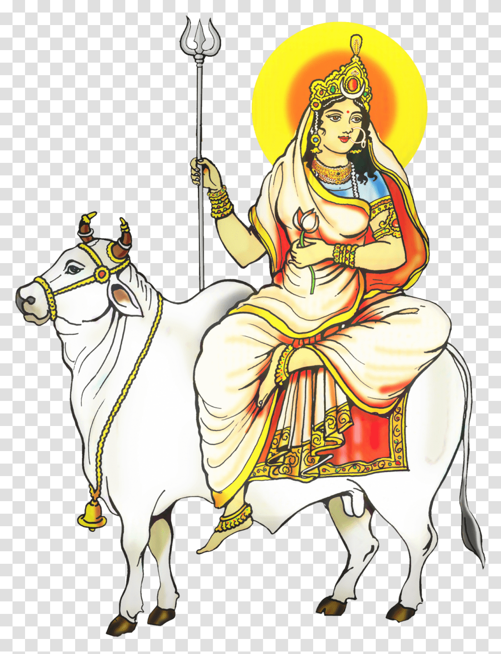 Maa Shailputri, Person, Comics, Book Transparent Png