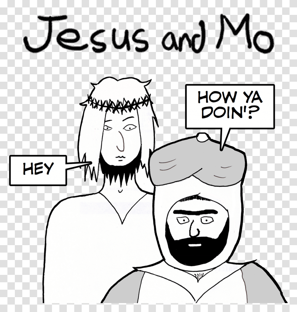 Maajid Nawaz Jesus And Mo, Poster, Advertisement, Comics, Book Transparent Png