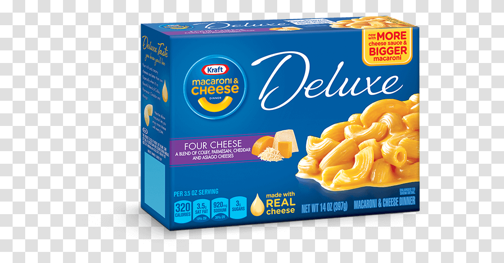 Mac And Cheese Kraft Deluxe, Food, Pasta, Macaroni Transparent Png
