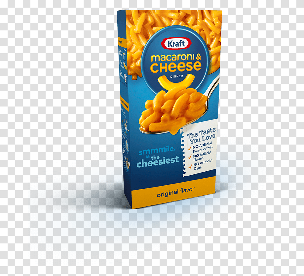 Mac And Cheese Macaroni And Cheese Box, Food, Advertisement, Poster, Paper Transparent Png