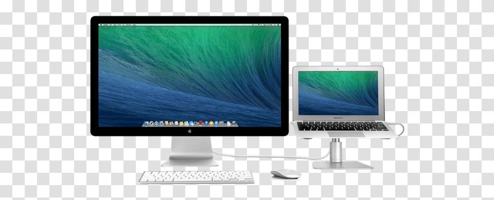 Mac Desk Wireless, Monitor, Screen, Electronics, Display Transparent Png
