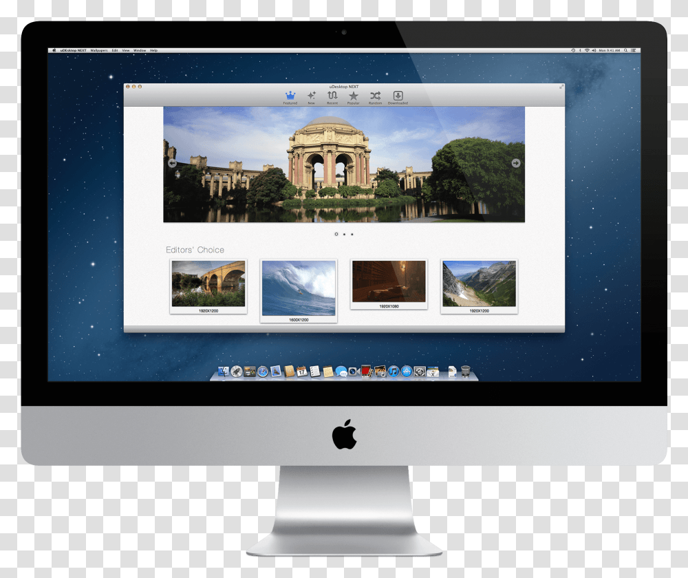 Mac Desktop, Computer, Electronics, Monitor, Screen Transparent Png
