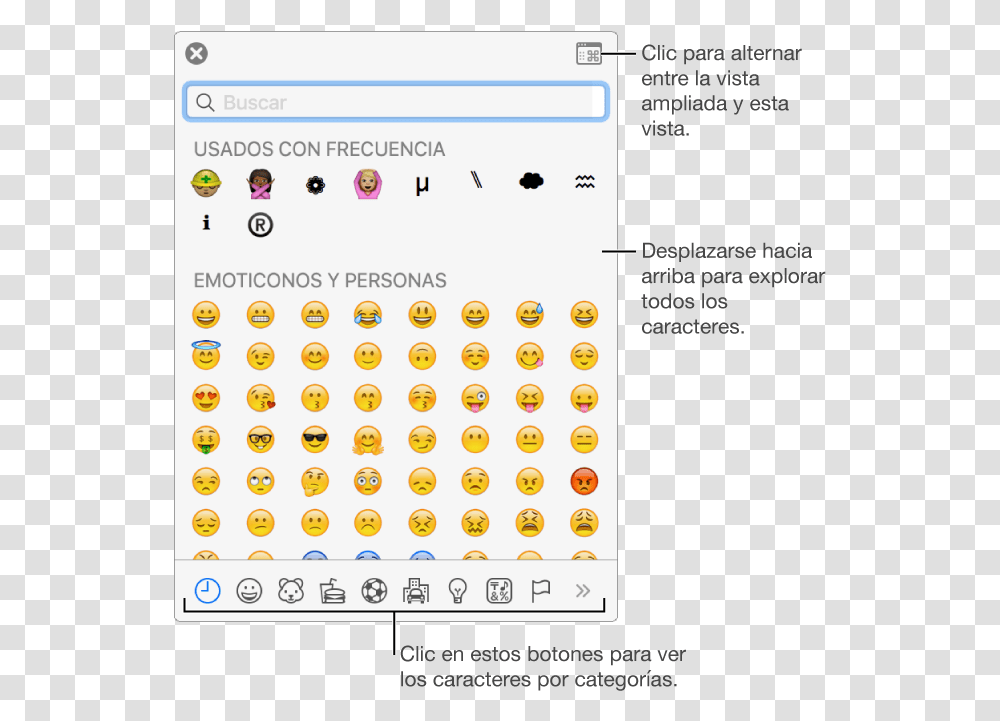 Mac Emojis Pop Up, Word, Number Transparent Png