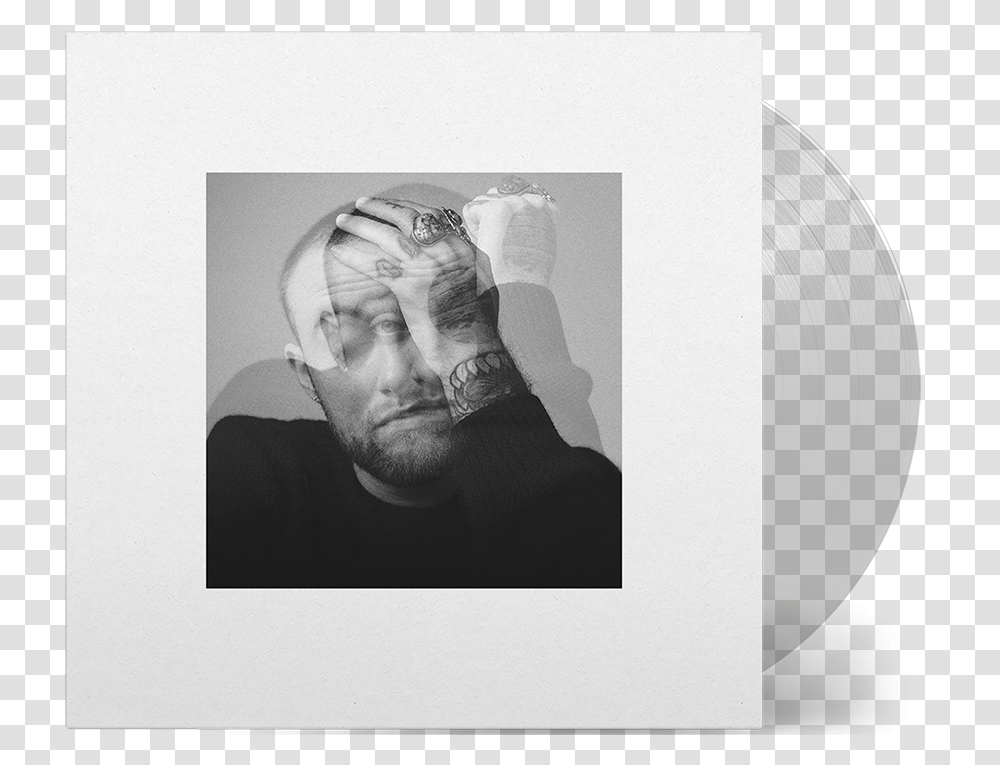 Mac Miller Circles Vinyl, Face, Person, Human, Beard Transparent Png