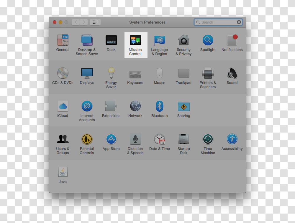 Mac Mission Control Mac System Preferences Sierra, Word, Electronics, Bush Transparent Png