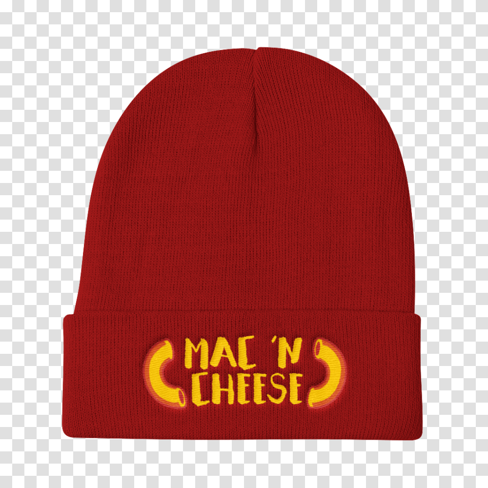 Mac N Cheese Beanie Mac N Cheese Stocking Hats, Apparel, Baseball Cap, Fleece Transparent Png