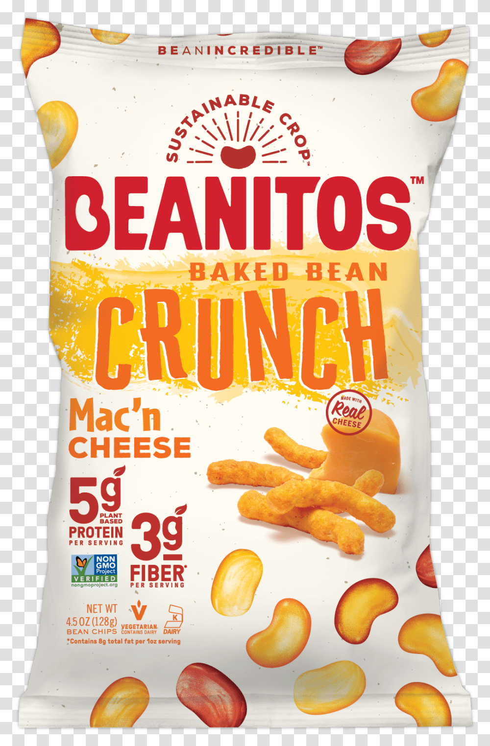 Mac N Cheese Crunch Baked Bean Chips Junk Food, Snack, Hot Dog, Fried Chicken, Nuggets Transparent Png