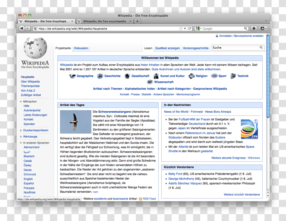 Mac Os X Wikipedia, File, Webpage, Menu Transparent Png