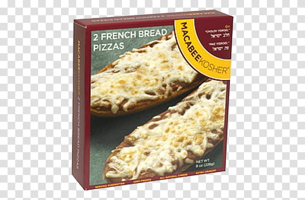 Macabee French Bread Pizza, Food, Menu, Plant Transparent Png