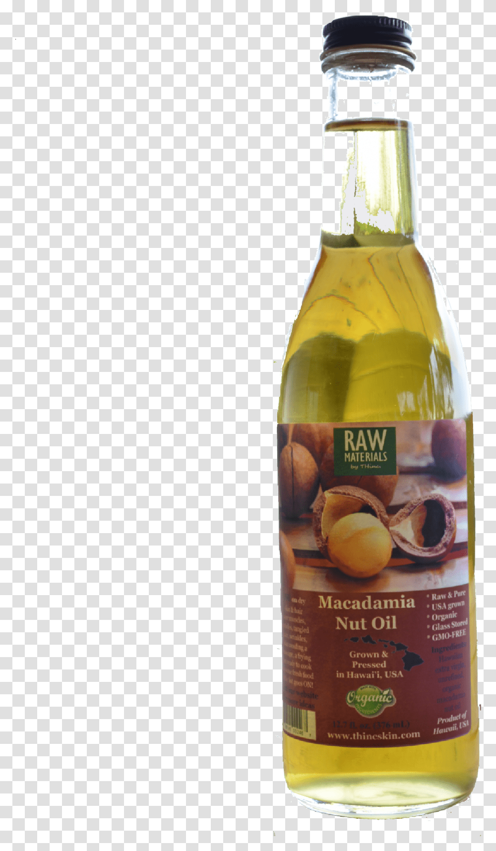 Macadamia Cooking Oil Bottle Download, Plant, Beverage, Alcohol, Beer Transparent Png
