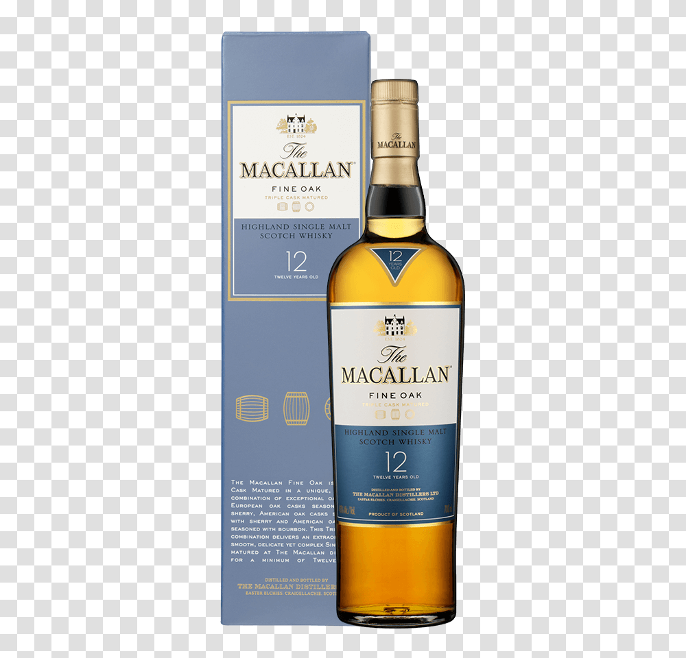 Macallan Yr Old Single Malt Scotch Whisky, Liquor, Alcohol, Beverage, Drink Transparent Png