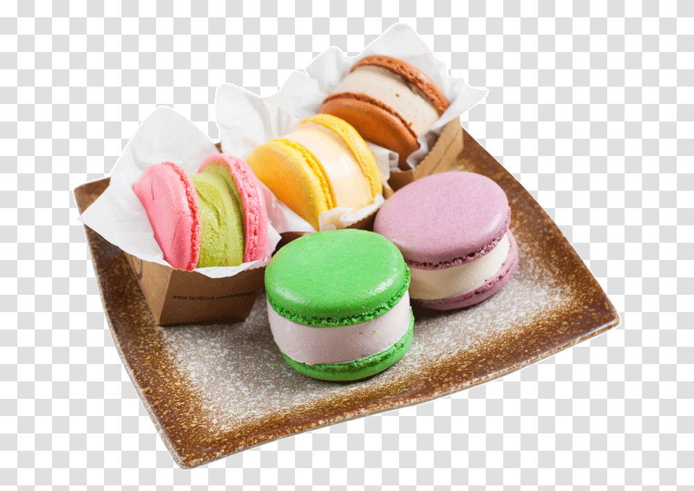 Macaron Ice Cream Soft, Sweets, Food, Confectionery, Candy Transparent Png