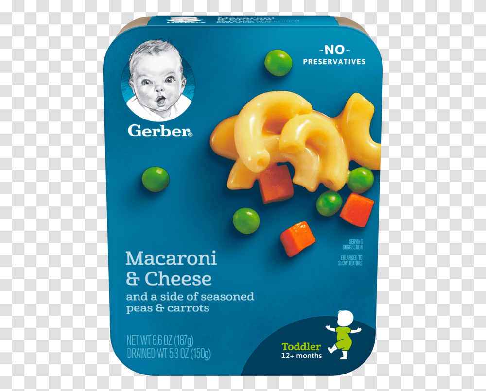Macaroni Amp Cheese Gerber Mashed Potatoes And Meatloaf, Person, Advertisement, Flyer, Poster Transparent Png
