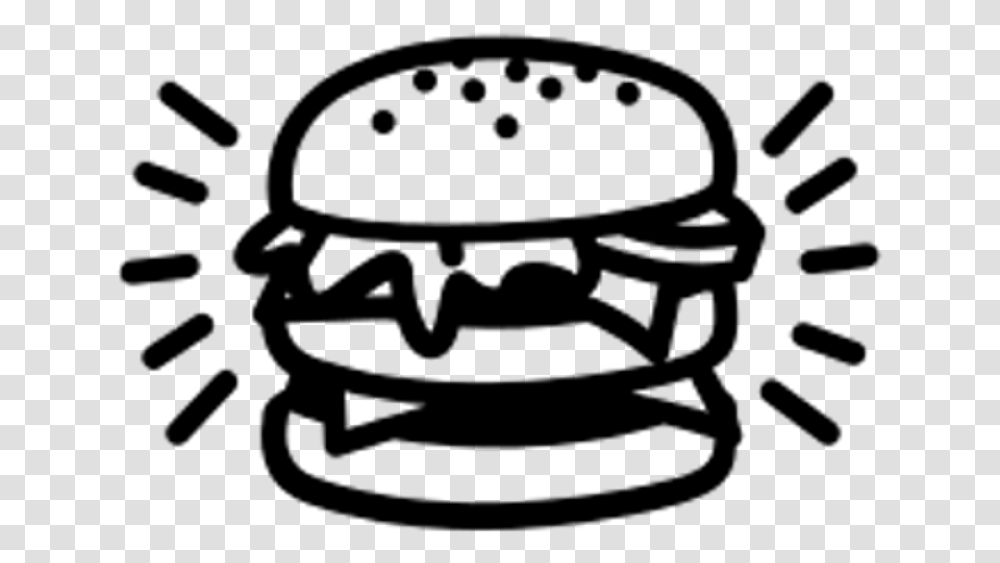 Macaroni And Cheese Clipart Animated Burger Clipart Black And White, Gray, World Of Warcraft Transparent Png