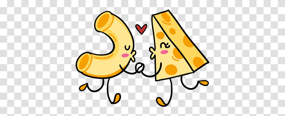 Macaroni Cheese Love Cartoon Drawing Of Mac And Cheese, Number, Symbol, Text, Clothing Transparent Png