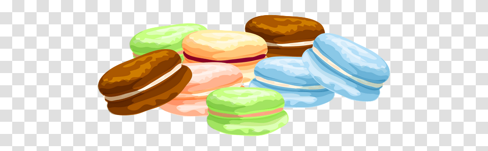 Macarons Multicolores Illustration, Sweets, Food, Burger, Shop Transparent Png