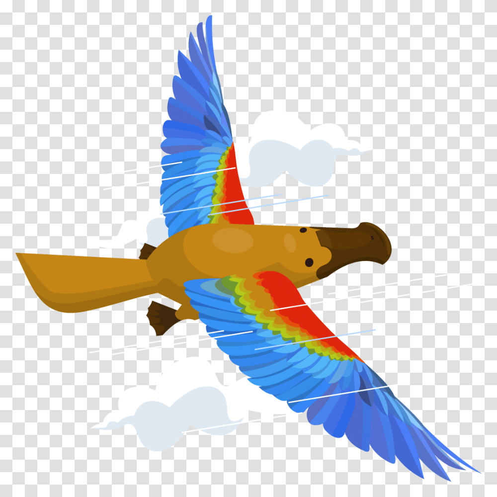Macaw, Animal, Parrot, Bird, Flying Transparent Png