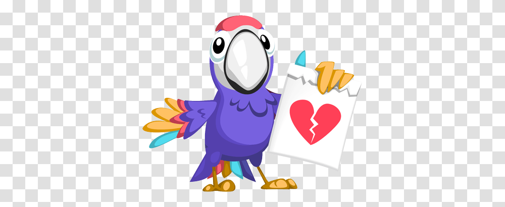 Macaw, Bird, Animal, Heart Transparent Png