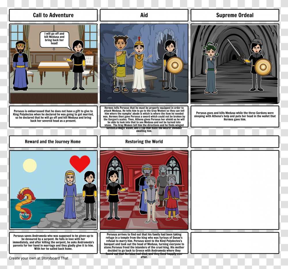 Macbeth Act 1 Storyboard Quotes, Comics, Book, Person, Human Transparent Png