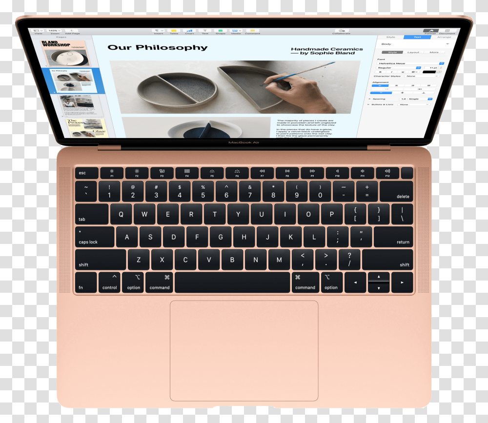 Macbook Air 2019 Keyboard, Computer Keyboard, Computer Hardware, Electronics, Pc Transparent Png