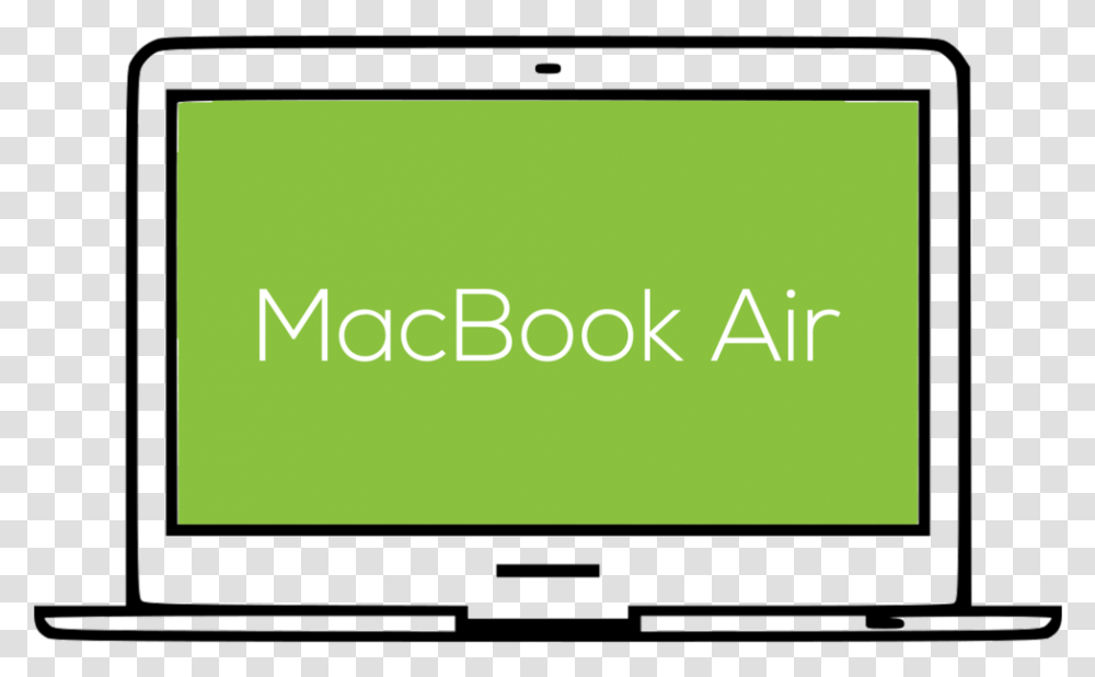 Macbook Air Green Final Led Backlit Lcd Display, Monitor, Screen, Electronics, Room Transparent Png