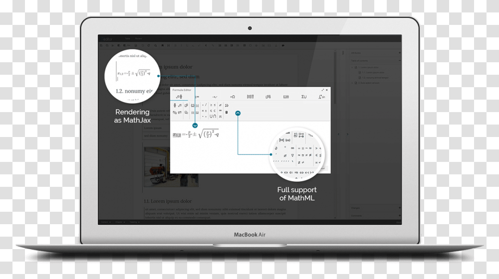 Macbook Air Mathml Screen, Computer, Electronics, Tablet Computer, Monitor Transparent Png