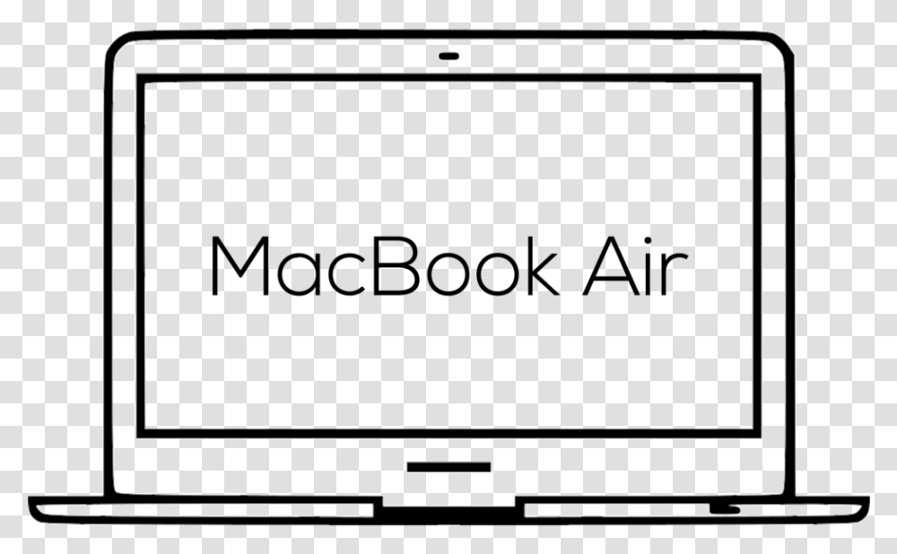 Macbook Back Display Device, Monitor, Screen, Electronics, LCD Screen Transparent Png